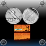 1oz AUSTRALIJA $1 STOCK HORSE 2013 BU